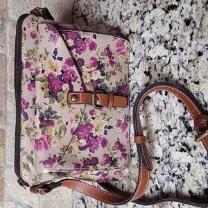 Patricia Nash Antique Rose Avellino Crossbody